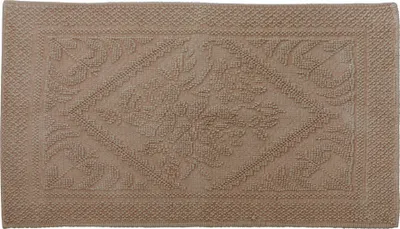 Produktbild von Badematte LODGE caramel braun Duschvorleger 50x80cm Farmhouse Landhausstil