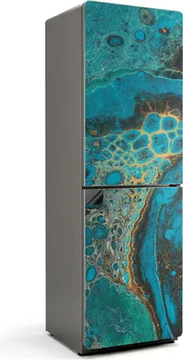 Obrázek produktu pro Magnetický kryt na lednici - Dekorativní magnetická fólie do kuchyně - Magnet na lednici - Samolepicí magnetická tabule - Magnetická fólie na dveře lednice - 60x190 cm