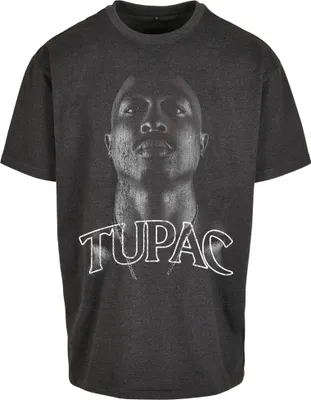Zdjęcie produktu dla Męska koszulka Mr. Tee Tupac Up Oversize Tee w kolorze grafitowym – rozmiar S