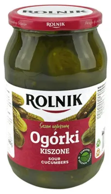 Obrázek produktu pro Rolnik Nakládané okurky 850 g