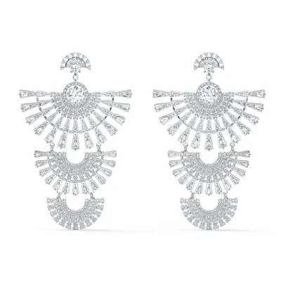 Image de Swarovski 5568008 - Sparkling Dc Pe Du Tlk - Couleur argent - Boucles d'oreilles