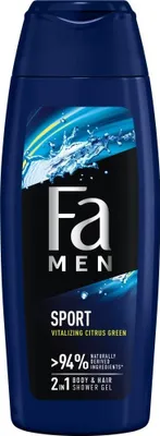 Image de Fa Men's Active Sport Ginkgo Gel douche 250ml