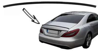 Produktbild von Kofferraumspoiler für Mercedes CLS Klasse W218 Limousine 2010-2018 Glänzend schwarz.