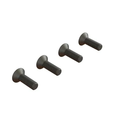 Produktbild von Arrma ARA722516 Flachkopf-Sechskant-Maschinenschraube M5x16mm (4)