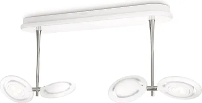 Produktbild von Philips myLiving Spot 579163116, Strahler Oberflächenbeleuchtung, 4 Glühbirne(n), LED, 2700 K, 220-240 V, Weiß