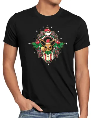 Produktbild von style3 Eevees Holiday Herren T-Shirt