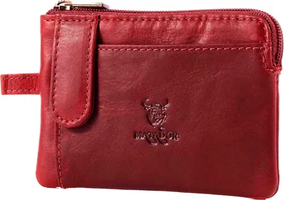 Produktbild von MATADOR CUSCO Leder Schlüsseltasche Schlüssel-Mäppchen RFID Rot