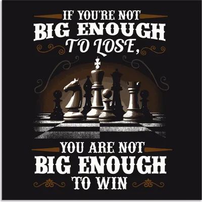 Produktbild von ARTland Wandbild Alu für Innen & Outdoor Inspirierender Spruch für Schach Größe: 50x50 cm