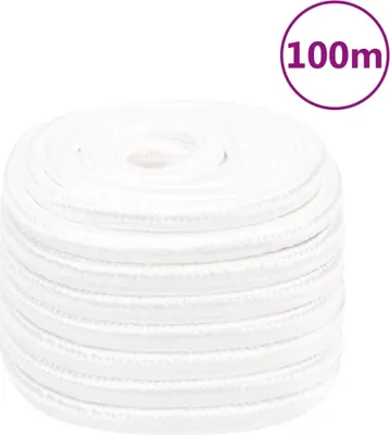 Produktbild von Bootsseil Weiß 20 mm 100 m Polypropylen