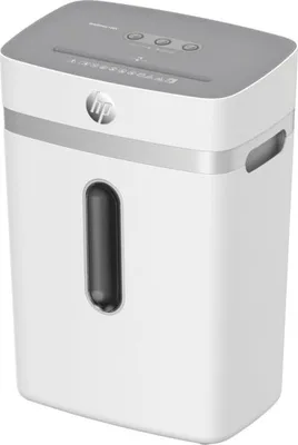 Produktbild von HP OneShred 12CC Aktenvernichter Partikelschnitt-Zerkleinerung 65 dB 22 cm Weiß