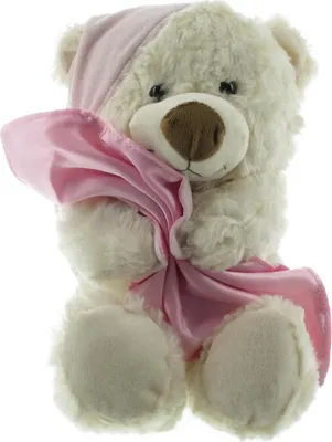 Produktbild von Mel-O-Design  Schlafbärchen Teddy Kuscheltier Rosa