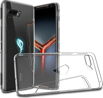 Produktbild von Transparente stoßfeste weiche TPU Schutzhülle für ASUS ROG Phone 2