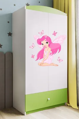Immagine prodotto di Armadio per bambini Babydreams Armadio ad ante battenti Armadio Elfe I Verde