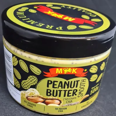 Zdjęcie produktu dla Pasta Peanut Krem arachidowy z chia MK 500 g