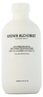 Zdjęcie produktu dla Grown Alchemist Anti-Frizz, 200 ml, Szampon, Użytkownicy nieprofesjonalni, Kobiety, Włosy zniszczone, Włosy normalne, Przeciw puszeniu się, Ochrona, Świecący, Zmiękczający, Wzmacniający, Zwiększanie objętości