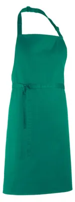Immagine prodotto di Premier Workwear PR150 | Grembiule con pettorina "Colours" - Lavabile a 60 °C - Colore: Emerald (circa Pantone 341) - Dimensioni: 72 x 86 cm