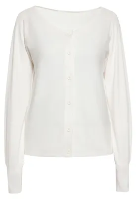 Produktbild von AODA damen strickjacke - wollweiss, L