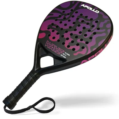 Produktbild von Padelschläger / Padel Racket - 12 K Wave - Purple/Pink