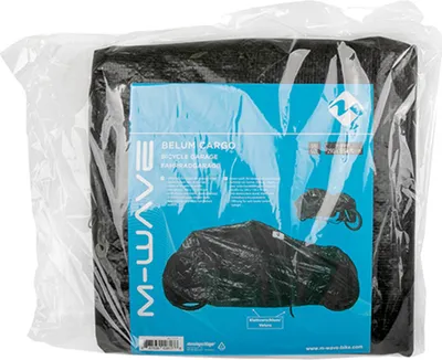 Produktbild von M-wave Belum Cargo Fahrradabdeckung Schwarz  Schwarz One Size