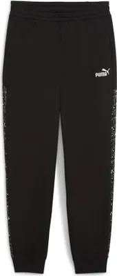 Produktbild von Puma Ess Graphic Animal Comfort Trainingshose Schwarz M Frau Schwarz M