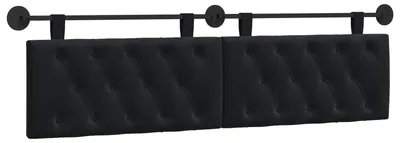 Imagen del producto de vidaXL Cabecero colgante, color , de terciopelo