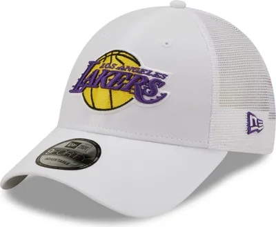 Produktbild von New Era 9Forty Trucker Cap LA Lakers Home Field white