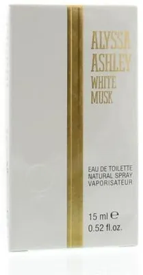 Productafbeelding van Alyssa Ashley White musk eau de toilette (15 ml)