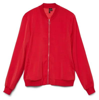 Zdjęcie produktu dla Vero Moda VMCOCO Light, Bomber, Damski, Dorosły, Poliester, Elasthan, Czerwony