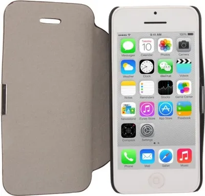 Produktbild von Schutzhülle Case (Flip Quer) für Handy Apple iPhone 5C Coffee