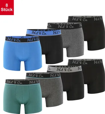 Produktbild von Phil Co. Berlin Herren Retro Pants 8-Pack All Styles - 109-Pants-Mix87 - Größe XXL