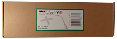 Produktbild von Niermann Mobilehalter für Rundstab Weiß