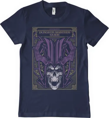Produktbild von Dungeons Master's Guide T-Shirt - Small - Navy