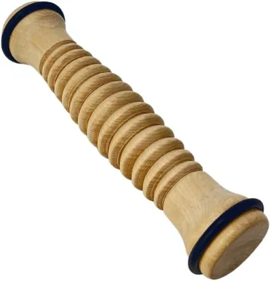 Productafbeelding van Houten voetmassage roller, voetreflexpunten, voetroller, effectieve voetmassage, voetpijn