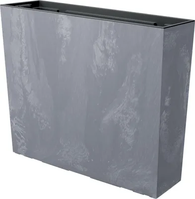 Produktbild von NABBI Blumentopf aus Kunststoff DUC600TE 60 cm - dunkelgrau