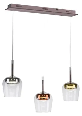 Immagine prodotto di PAUL NEUHAUS Q-KON Lampada a sospensione a LED, a 3 bracci, multicolore, Smart Home, ZigBee, 2700–5000 K, codice articolo 2742-70