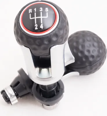 Image de Pommeau de vitesse 5 vitesses Convient pour VW Golf 5 6 7 R32 EOS Scirocco Jetta GTI GTD TDI