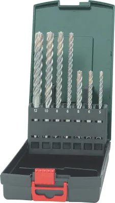 Immagine prodotto di Set di punte Metabo SDS-PLUS P4P 7 pezzi (626245000)