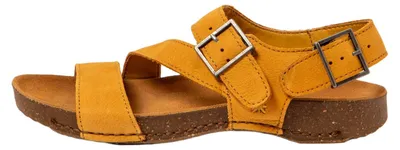 Image de Art Sandales pour Femme/Homme 0999 NOBUCK HONEY/I BREATHE Couleur Jaune