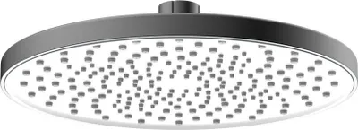 Produktbild von Avapax | Kopf Dusche Rund - 22,5 Cm - Gun Metal Matt - Einfunktions - Wassersparend