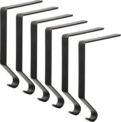 Produktbild von Badezimmer-Haken-Set - 6 Stück - Küchen-Haken - Jashaak - Ophanghaken - Türhaken