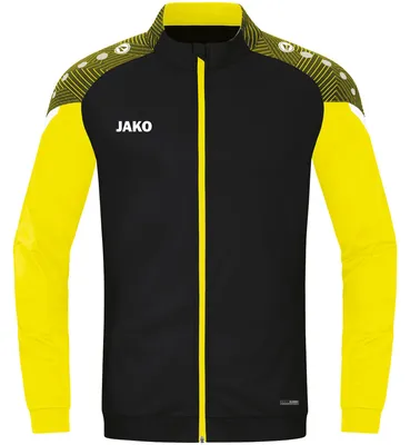 Productafbeelding van Jako Performance polyesterjas voor heren - Zwart / Zachtgeel