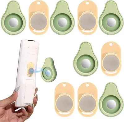 Produktbild von Magnetische Haltersatz mit Fernbedienung - Set aus 5 Stücken selbstklebende Wandhalter für Zuhause, Schule und Büro