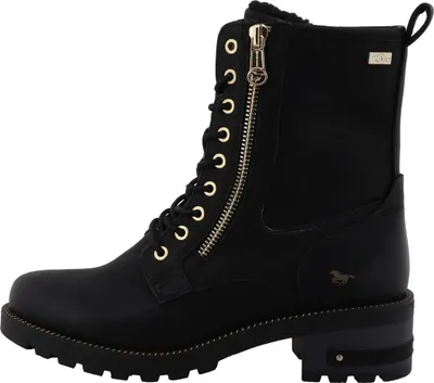 Produktbild von Mustang Veterschoenen Hoog  Veterschoenen Hoog - Zwart - Maat 37