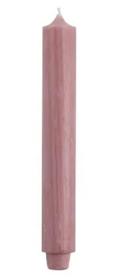 Zdjęcie produktu dla Świeca stołowa Rustik Lys XL, kolor różowy, średnica 3,2 cm, wysokość 30 cm, 1 sztuka