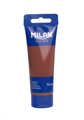 Zdjęcie produktu dla Farba akrylowa w tubce 75ml ziemisty brąz MILAN
