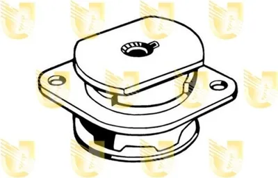 Produktbild von UNIGOM Motorlager Gummimetalllager Hinten für FIAT FIORINO Kasten (146) 395336