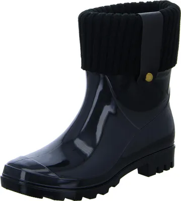 Produktbild von Jewels of Style Damen-Gummistiefel Schwarz, Farbe:schwarz, EU Größe:40