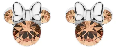 Produktbild von Disney ES00028SJUNL.CS Ohrstecker Klein Mädchen Minnie Mouse Rosa Juni Silber