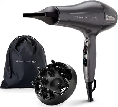 Image de Bellissima 11859 Sèche-cheveux 2200 W Gris, argenté