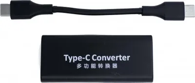 Produktbild von SYSTEM-S USB 3.1 Adapter Typ C Buchse zu DC 20 V 7,4 x 5,0 mm Buchse Kabel Ladekabel